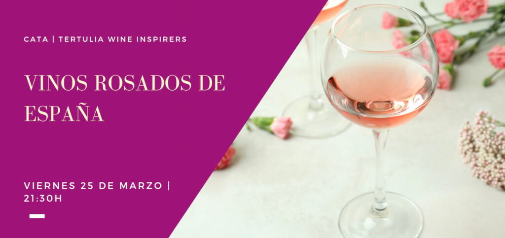 Cata de vinos rosados de España